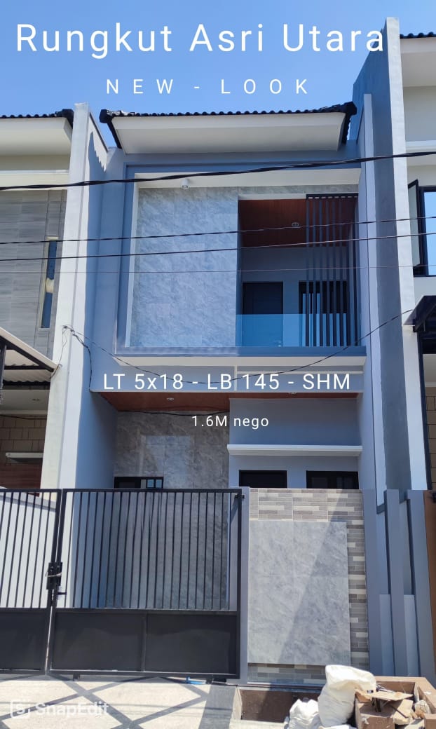 Dijual Rumah Lokasi Strategis di Rungkut Asri Utara Surabaya Timur - Image 1