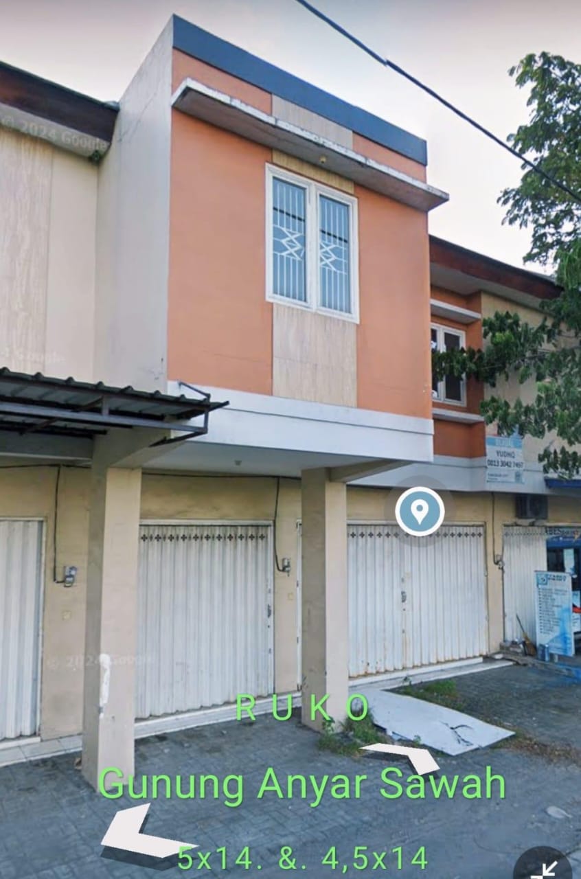Dijual Ruko Strategis di Gunung Anyar Sawah Surabaya Barat - Image 1