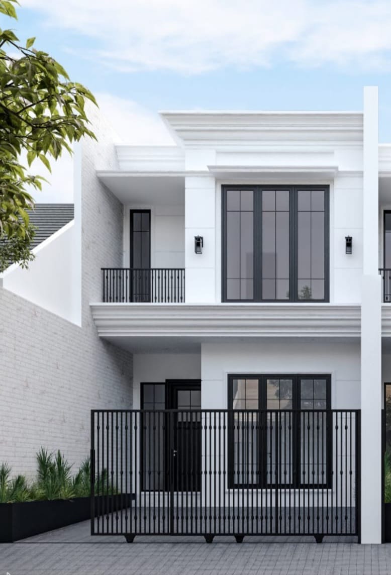 Dijual Rumah 2 Lantai Baru Gress di Manyar Jaya Surabaya Timur - Image 1