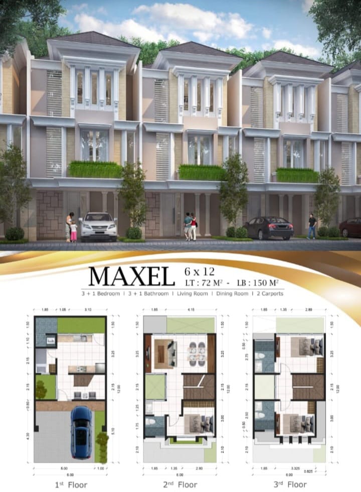 Dijual Rumah Minimalis Modern di Dharmahusada Indah Barat Surabaya Barat - Image 1