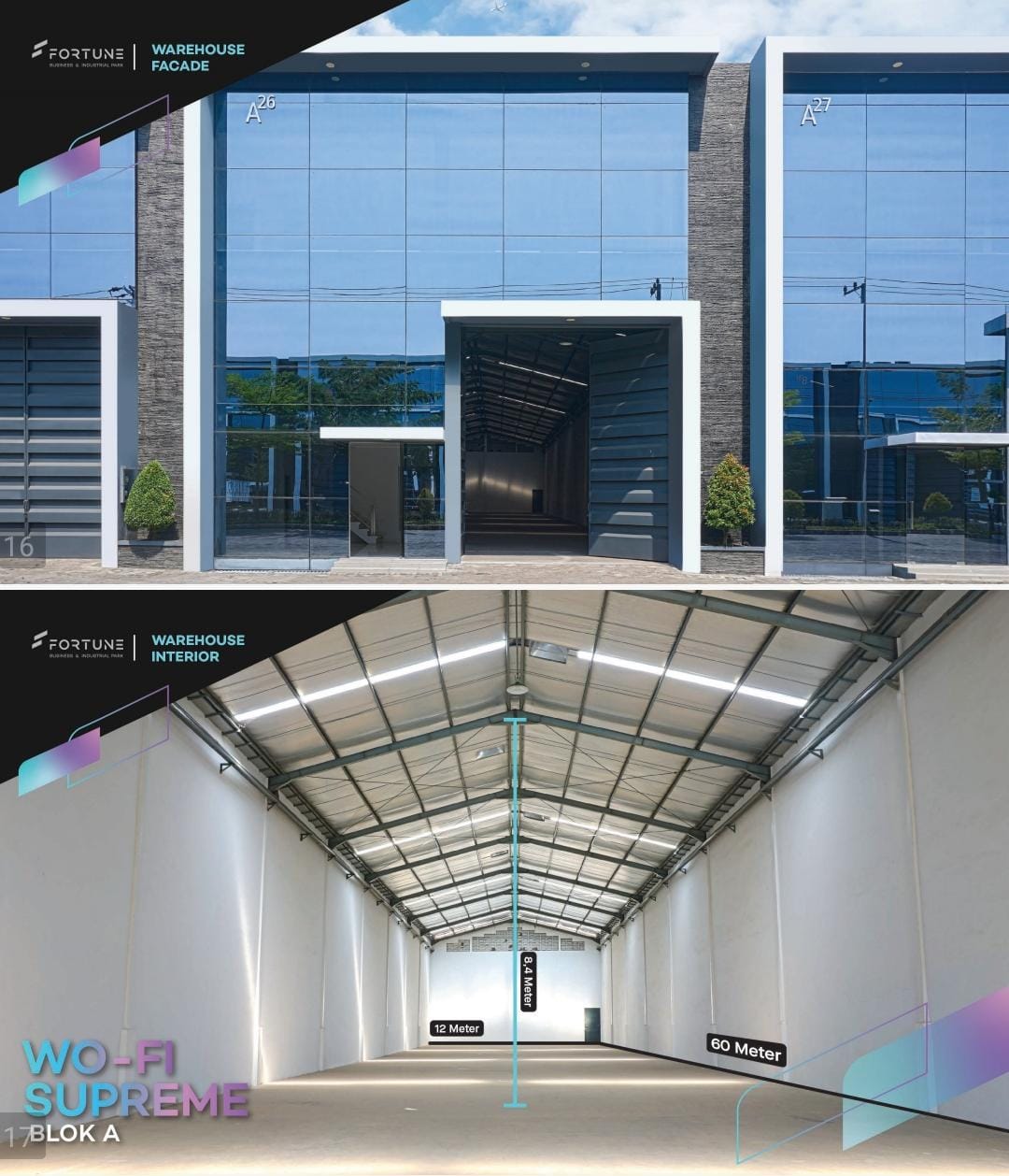 Dijual Gudang dan Ruko di Fortune Business & Industrial Park - Image 1