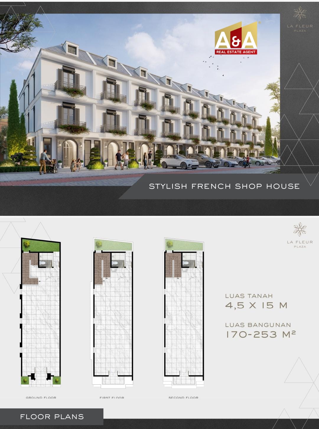 Dijual Ruko di La Fleur Plaza by Dian Istana - Image 1