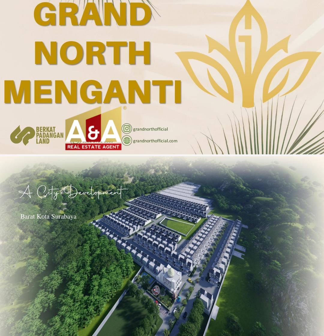 Jual Rumah Primary di Grand North Menganti Gresik - Image 1