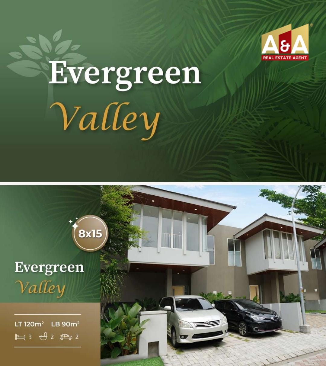 Dijual Rumah Type Oasis Zoiya di Cerme Gresik - Image 1