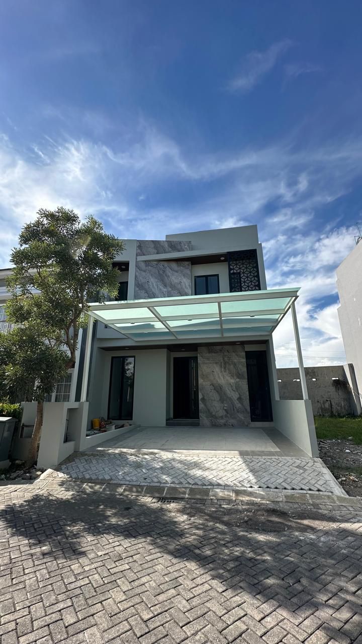 Dijual Rumah Baru Minimalis di Dian Istana - Mocca Verbana Surabaya Barat - Image 1