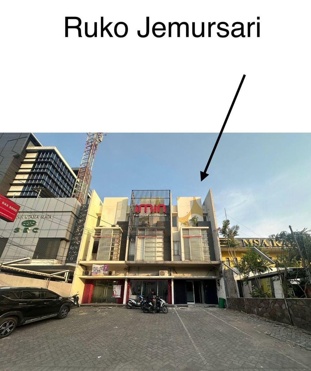 Dijual / Disewakan / Kerjasama Ruko Nol Raya Jemursari Surabaya - Image 1