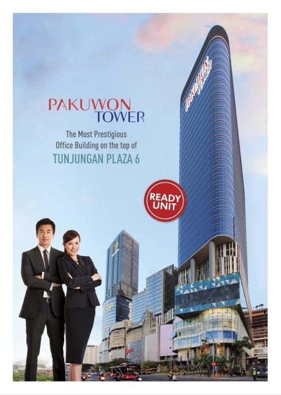 Dijual/Disewakan Unit Premium Luxury Office Sophisticated Pakuwon Tower Surabaya Pusat - Image 1