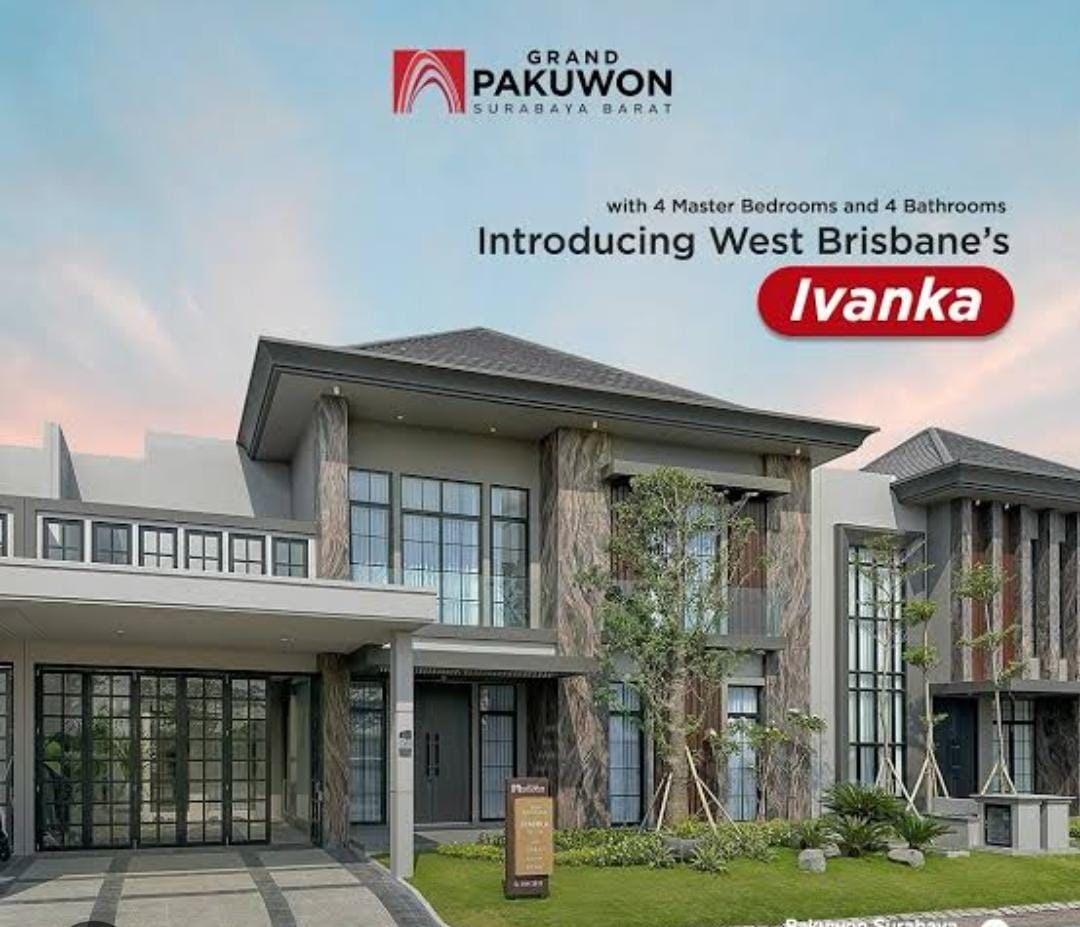 Dijual Rumah Mewah Grand Pakuwon Cluster Brisbane Surabaya Barat - Thumbnail 3