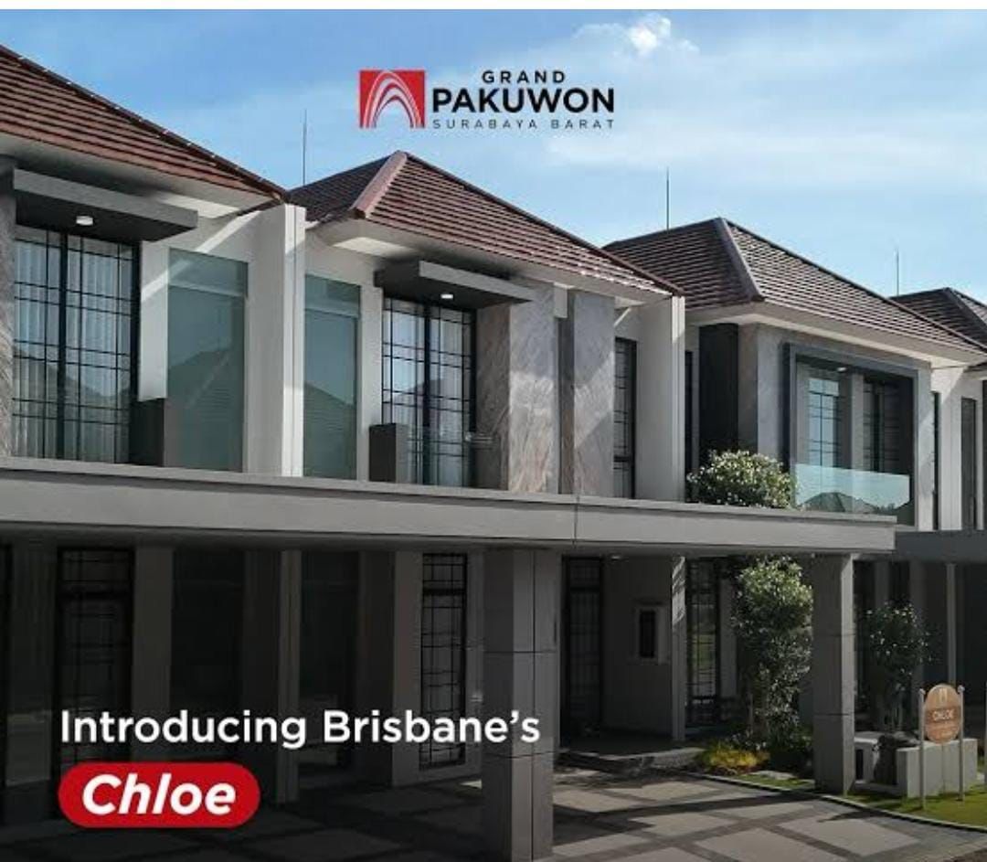 Di Jual Rumah Mewah Grand Pakuwon Cluster Brisbane Surabaya Barat - Thumbnail 2