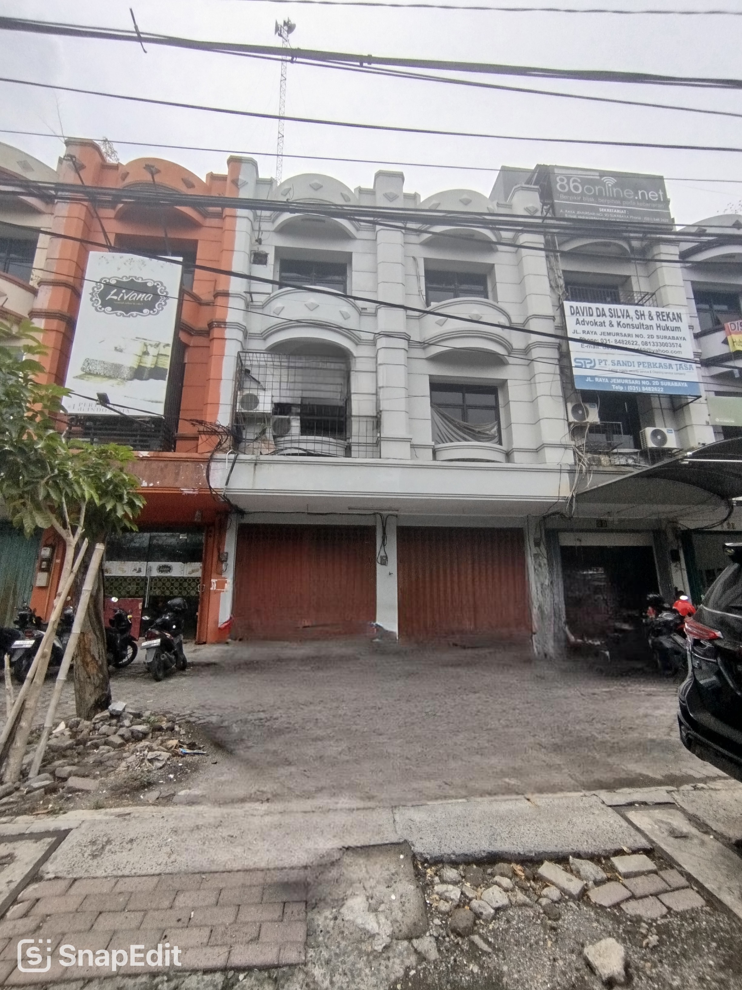 Disewakan 2 Ruko Jejer Lokasi Strategis di Raya Jemursari Surabaya Selatan - Image 1