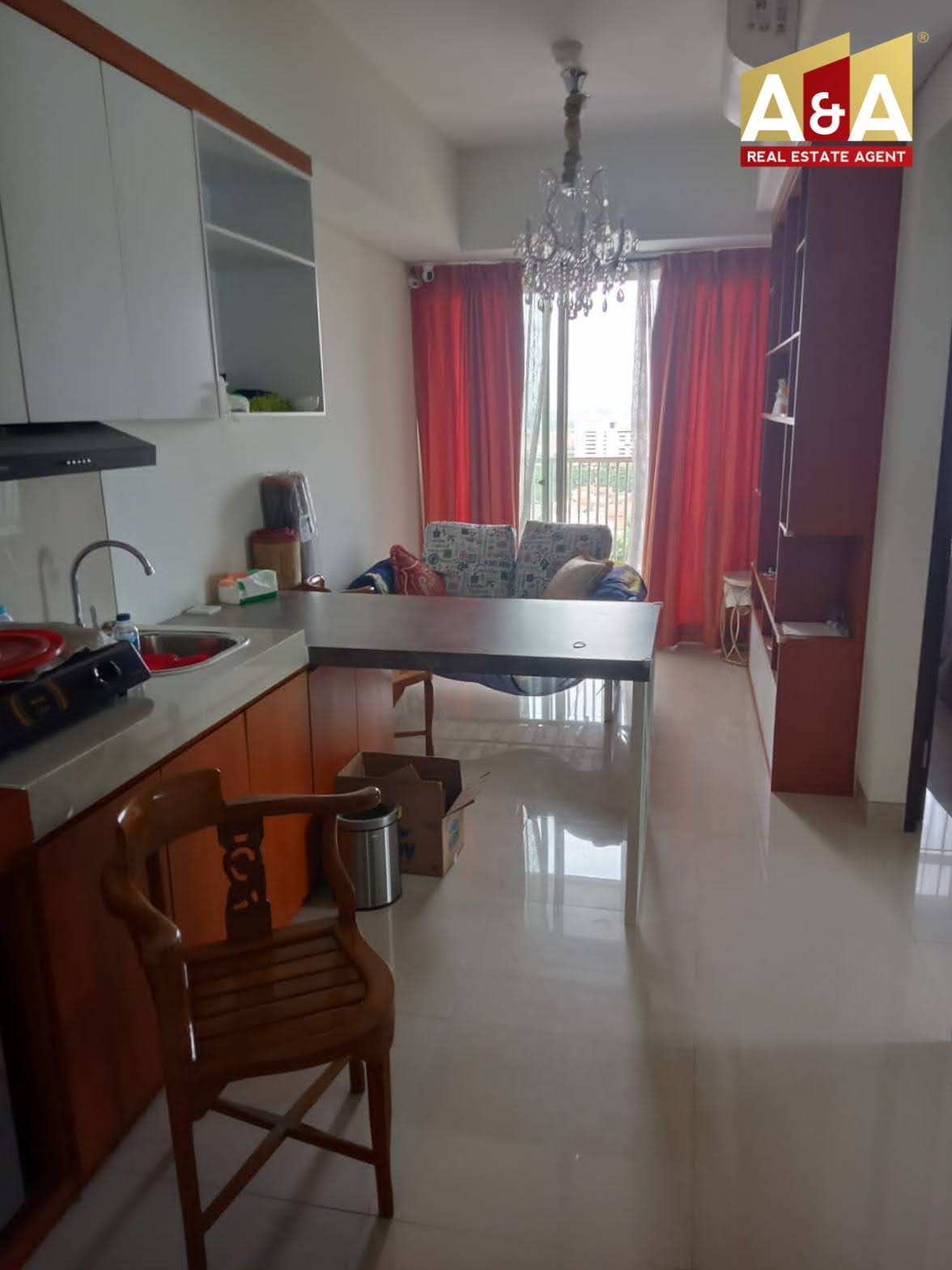 Dijual Apartemen Klaska Residence 2 BR Full Furnished Surabaya Selatan - Image 1