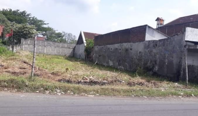 Dijual Tanah Kavling Komersial Nol Jalan di Raya Kendung Surabaya Barat - Image 1