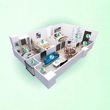 Dijual Apartemen dengan 3 Kamar Tidur di Bale Hinggil Surabaya Timur - Image 1