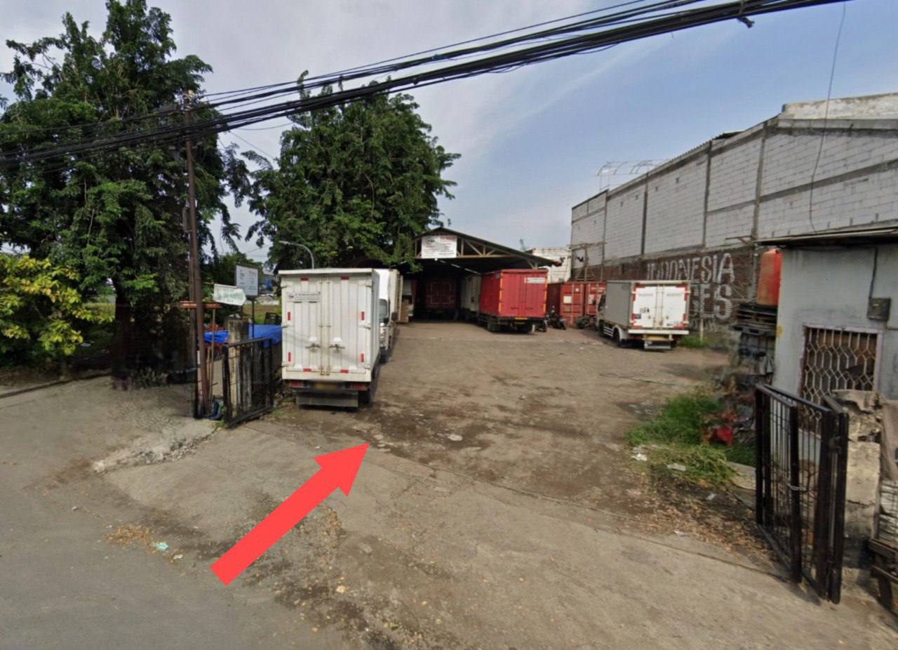 Dijual Murah Gudang Kedung Cowek Nol Jalan Raya Surabaya Timur, dekat Jembatan Suramadu - Image 1