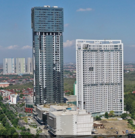Dijual Apartemen Grand Sungkono Lagoon Bagus dan Murah View City Wilayah Surabaya Barat - Image 1