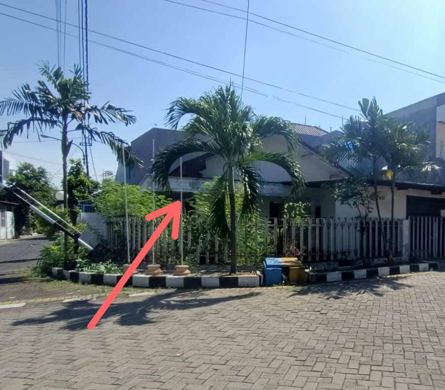 Dijual Murah Rumah 1 Lantai Posisi Hook di Mulyosari Tengah, Surabaya Timur - Image 1