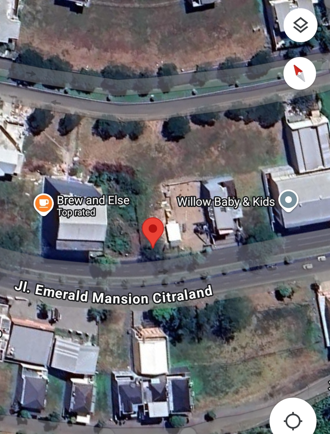 Disewa Kavling Tanah Area Komersial Lokasi Premium Dan Strategis North Emerald Mansion, Citraland Utama - Image 1