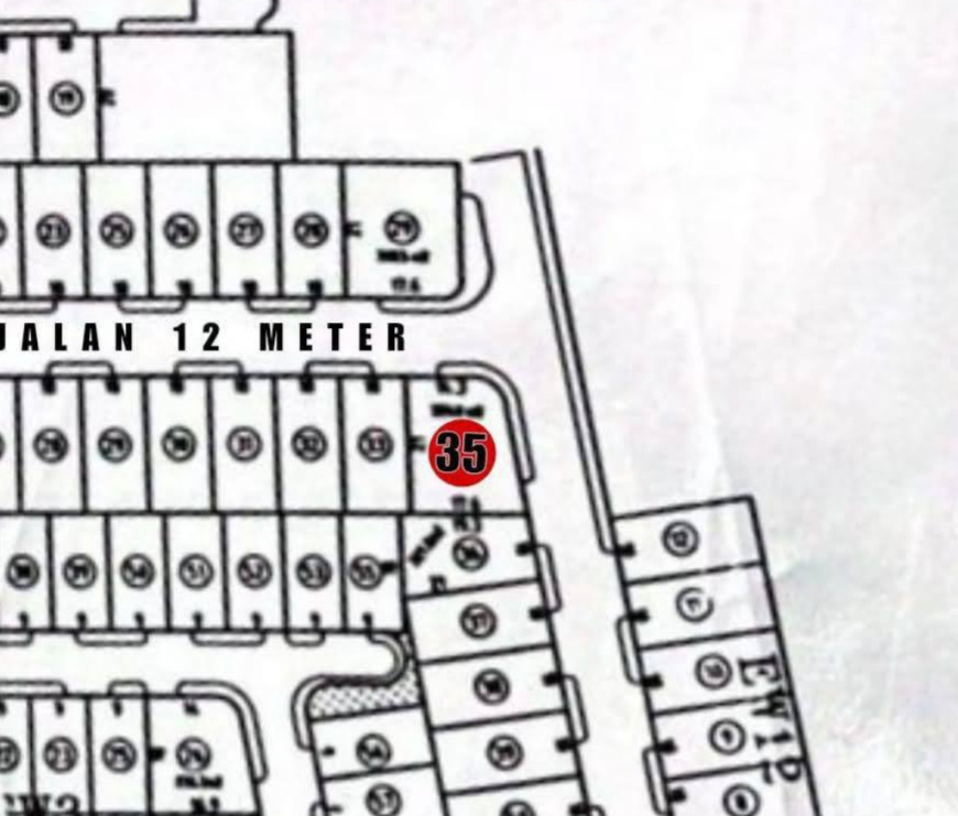 Dijual Tanah Hook Elit di Raya Eastwood Surabaya Barat - Image 1