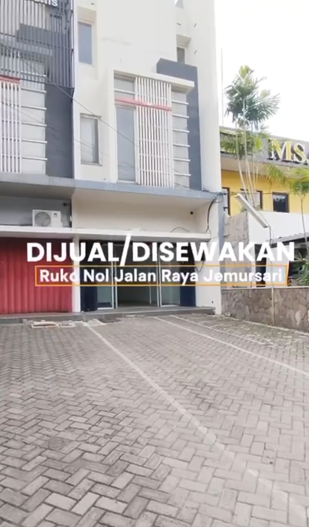 Dijual/Disewakan Ruko Raya Jemursari Surabaya Selatan - Image 1