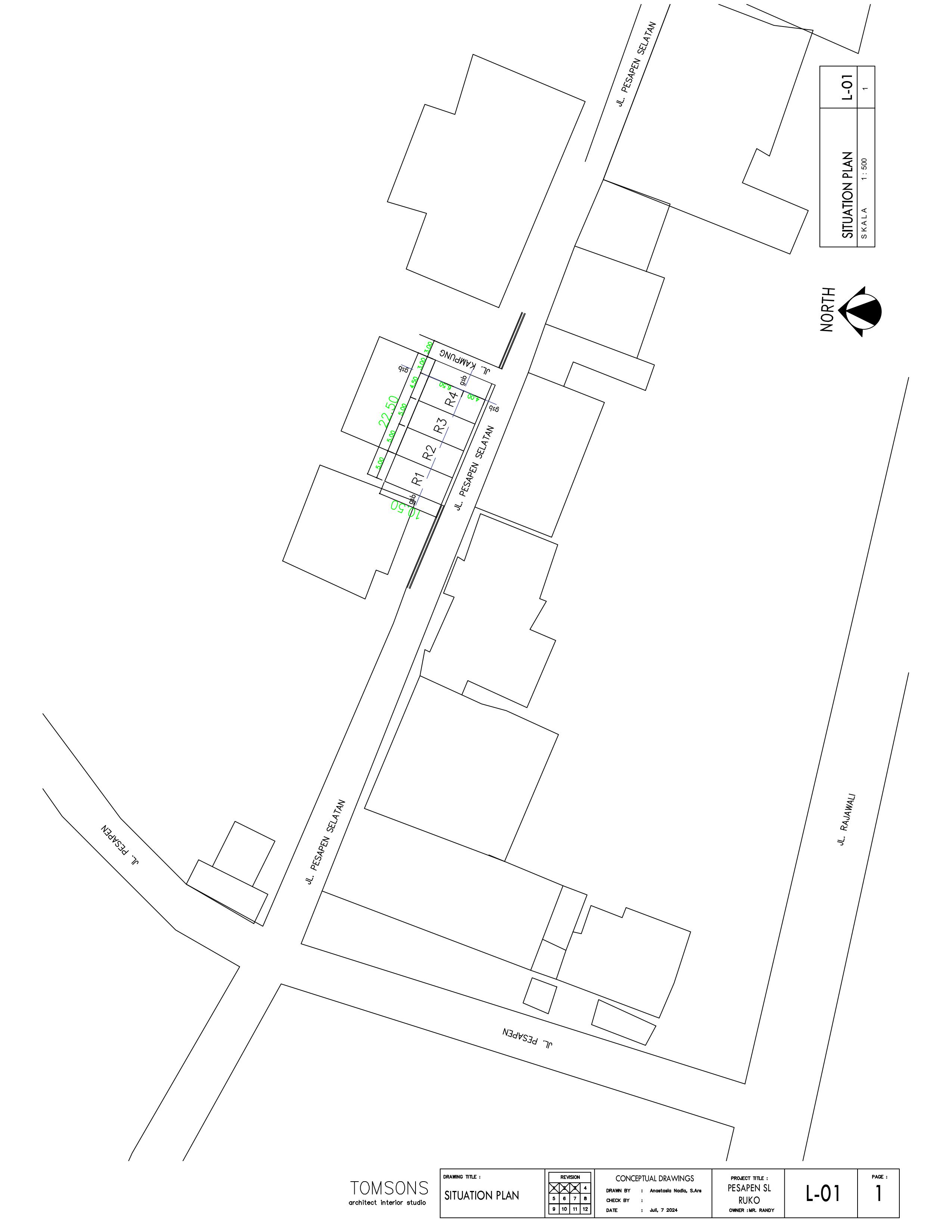 Dijual Ruko Desain Modern Pesapen Surabaya Utara - Thumbnail 3