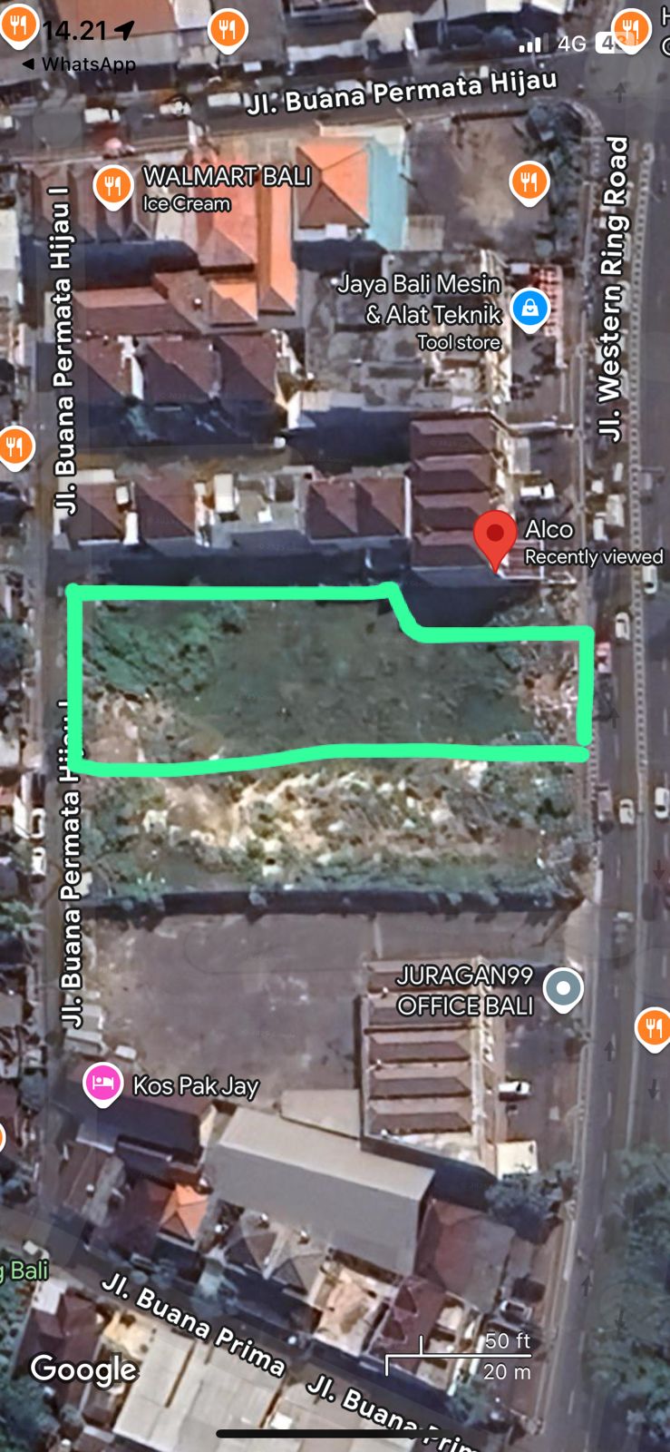 Dijual Tanah Premium dan Strategis di Mahendradatta Padangsambian Denpasar - Thumbnail 2