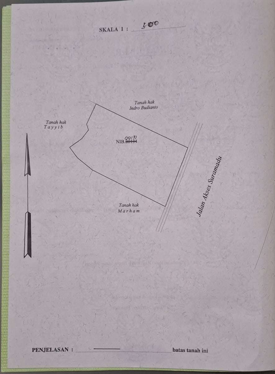 Dijual Tanah Strategis Cocok Untuk Investasi di Raya Suramadu Madura - Image 1