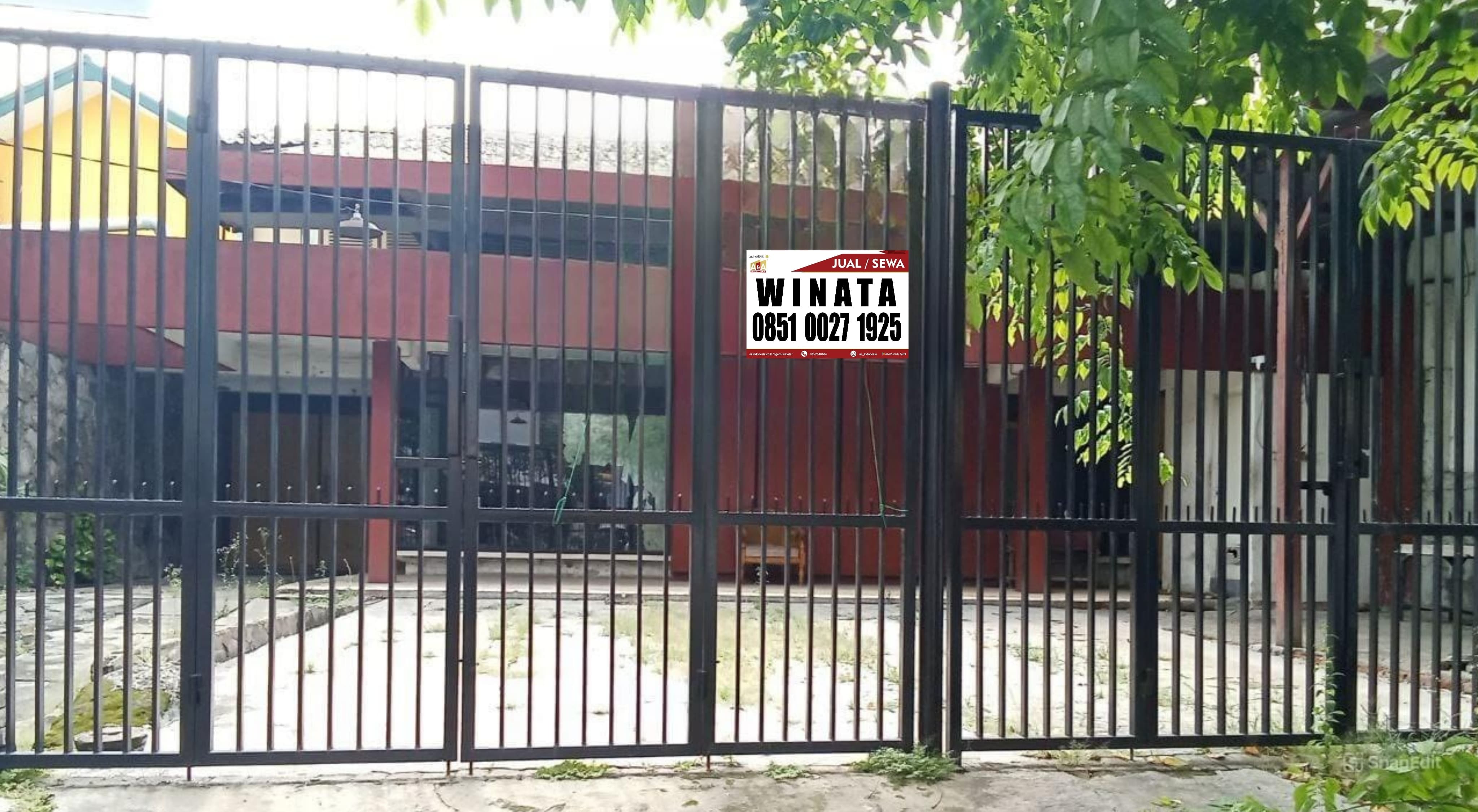 Disewakan Ruko 1 Lantai Double Way di Pucang Anom Timur Surabaya Timur - Image 1