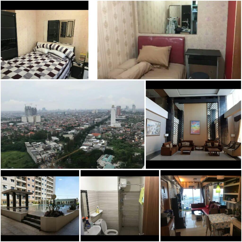 Dijual/Disewakan Apartemen Nyaman 2 BR di Puncak Bukit Golf Surabaya Barat - Image 1