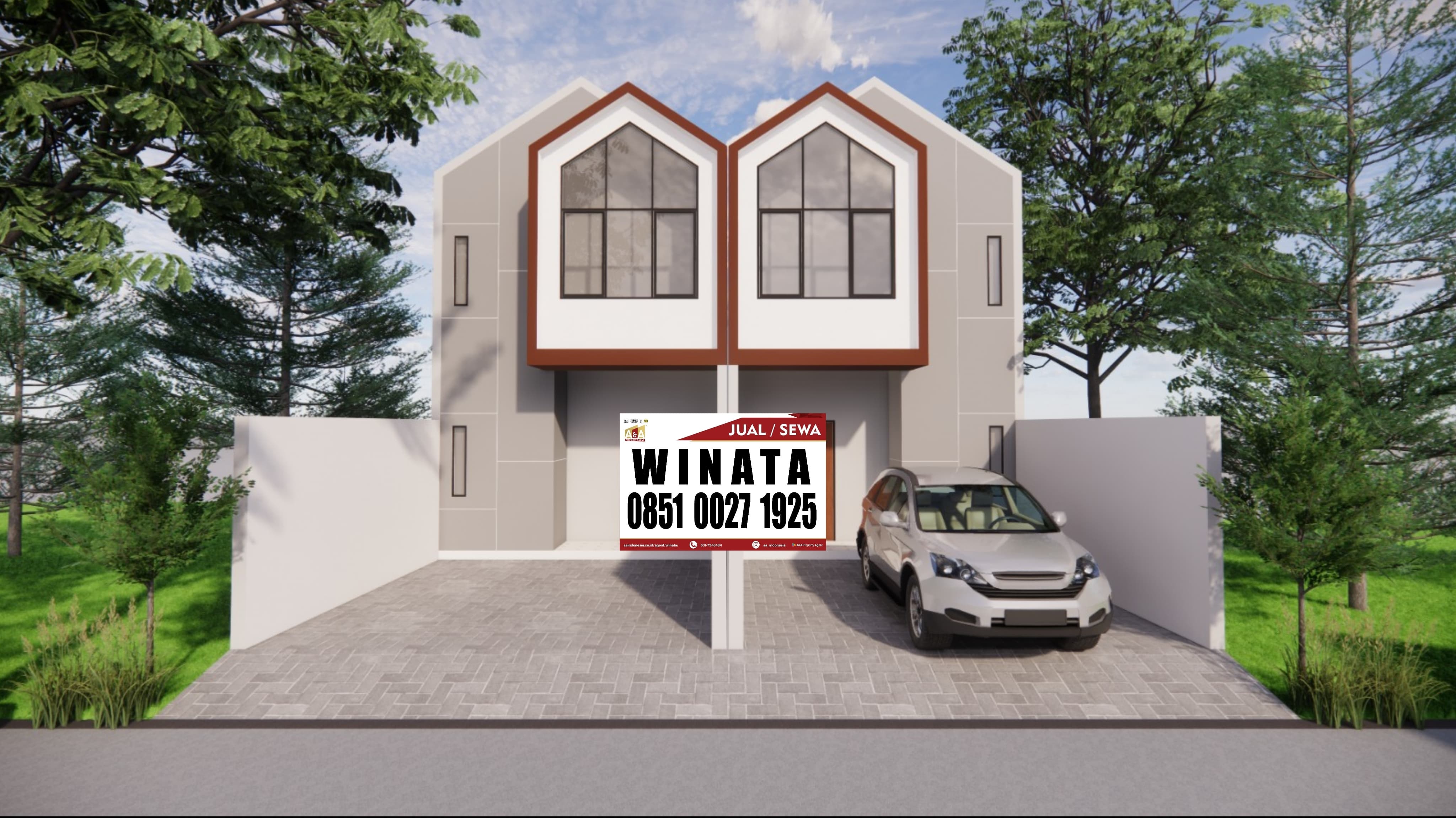 Dijual Rumah Baru di Lebak Jaya Surabaya Timur Nyaman dan Strategis - Image 1