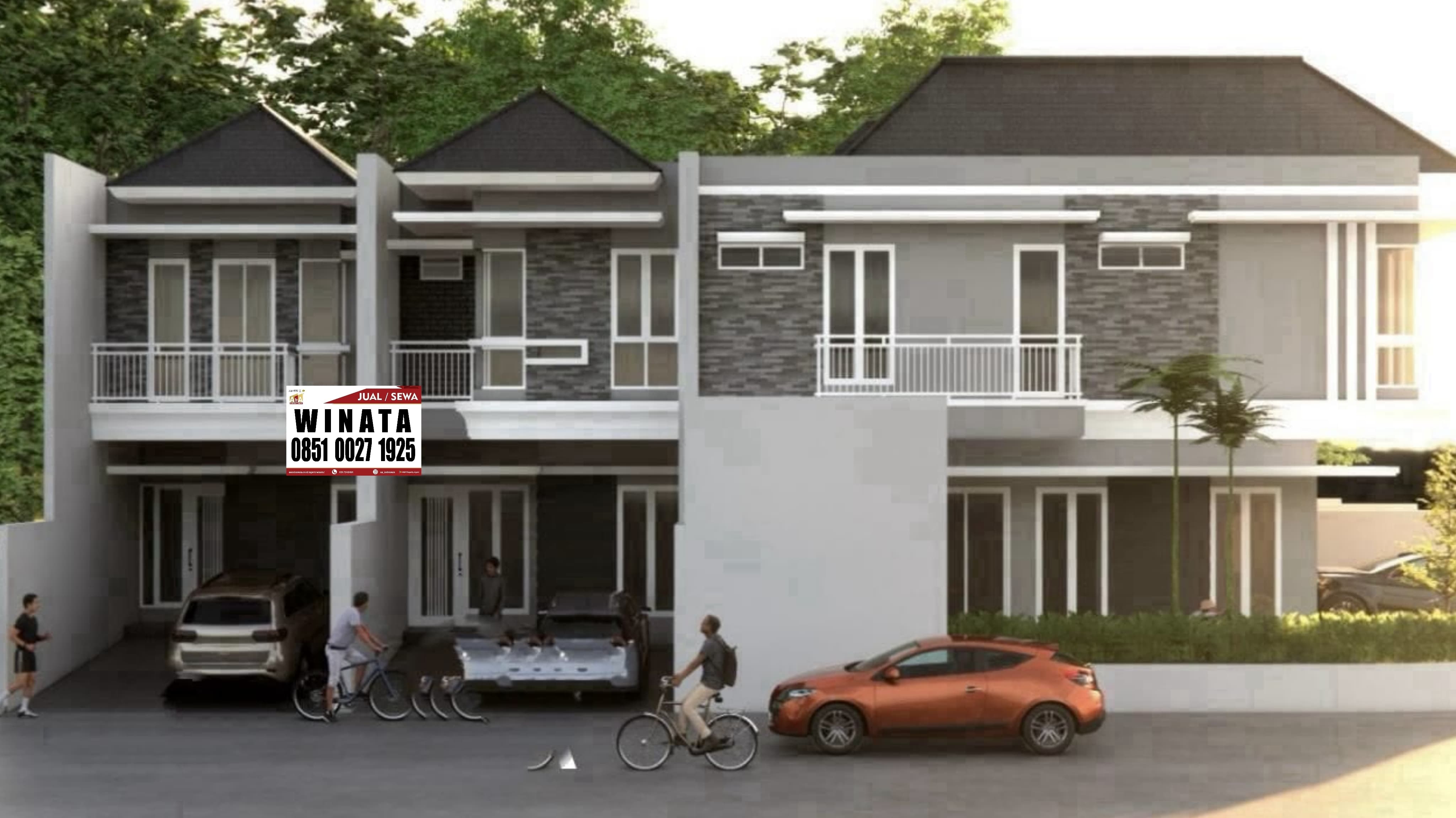 Dijual Rumah Baru dan Siap KPR di Jemursari Selatan Surabaya Selatan - Image 1