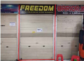 Dijual Lelang Kios Bisa KPR Strategis di Pusat Grosir Surabaya Pusat - Image 1