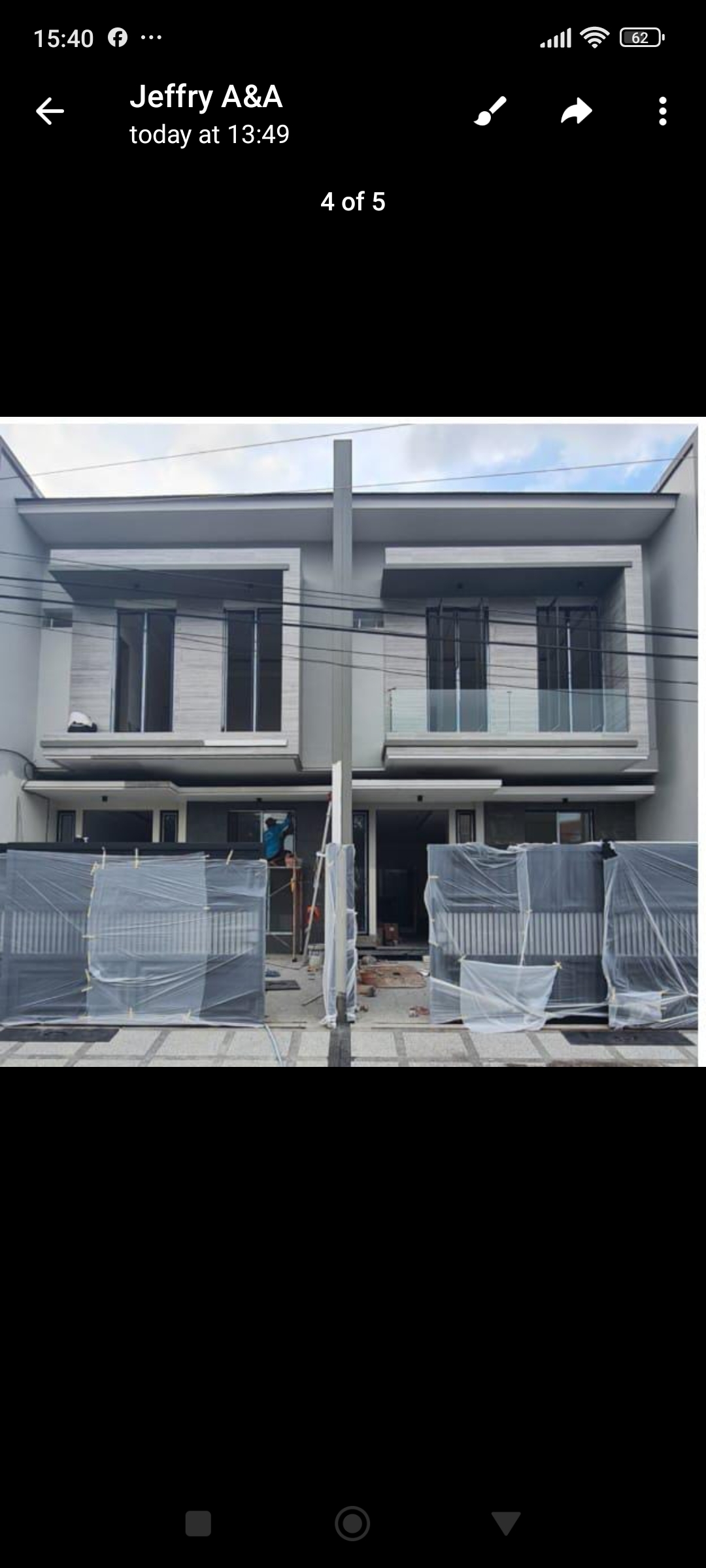 Dijual Rumah Baru Gress 2 lantai Mewah Dharmahusada Indah Surabaya Timur - Image 1