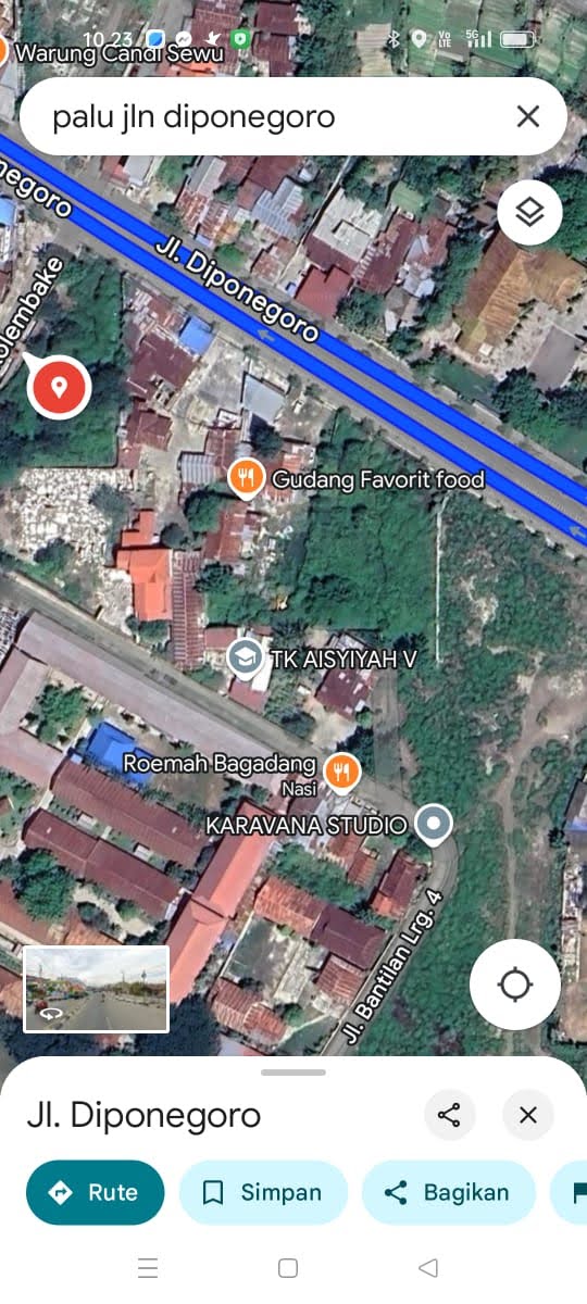 Dijual Tanah Mewah dan Strategis di Diponegoro Palu Sulawesi Tengah - Image 1