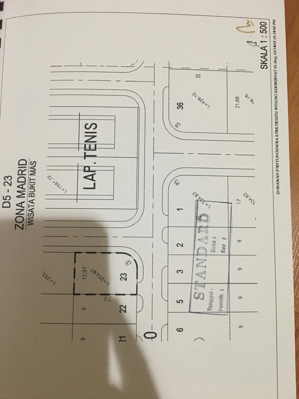 Dijual Tanah Kavling Hook Lokasi Strategis di Wisata Bukit Mas Surabaya Barat - Thumbnail 2