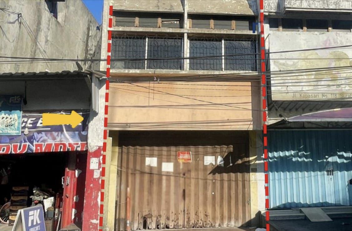 Dijual Lelang Ruko Cocok Untuk Usaha Kapasari Simokerto Surabaya Utara - Image 1