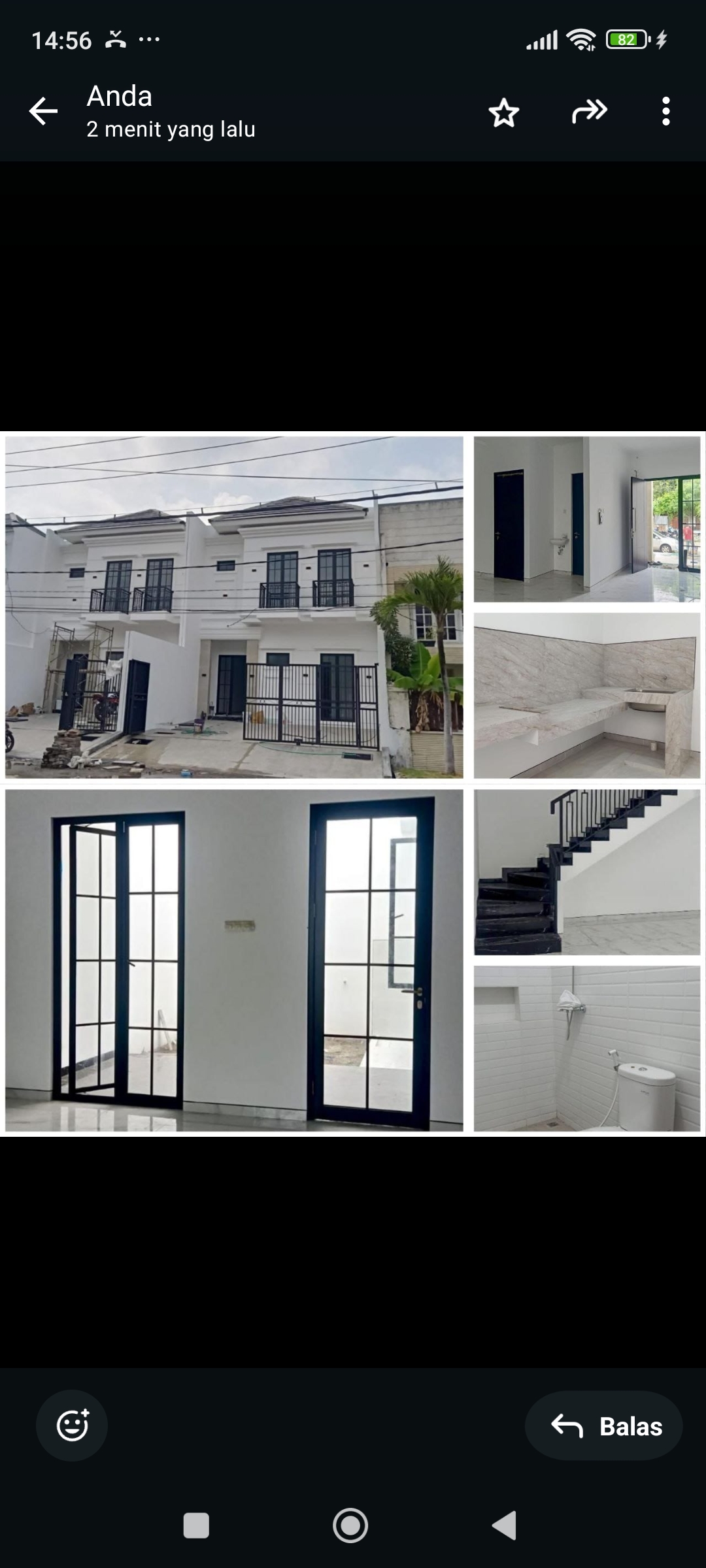 Dijual Rumah Minimalis Baru 2 Lantai Sutorejo Timur Strategis di Surabaya Timur - Image 1