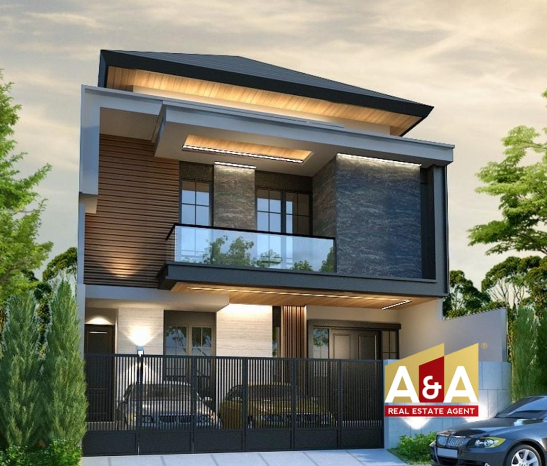 Dijual Rumah 2 Lantai di Sutorejo Prima Selatan Area Strategis Surabaya Timur - Image 1