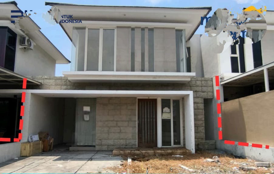 Dijual Lelang Rumah Nyaman dan Bagus di Mandiri Residence Sidoarjo - Image 1