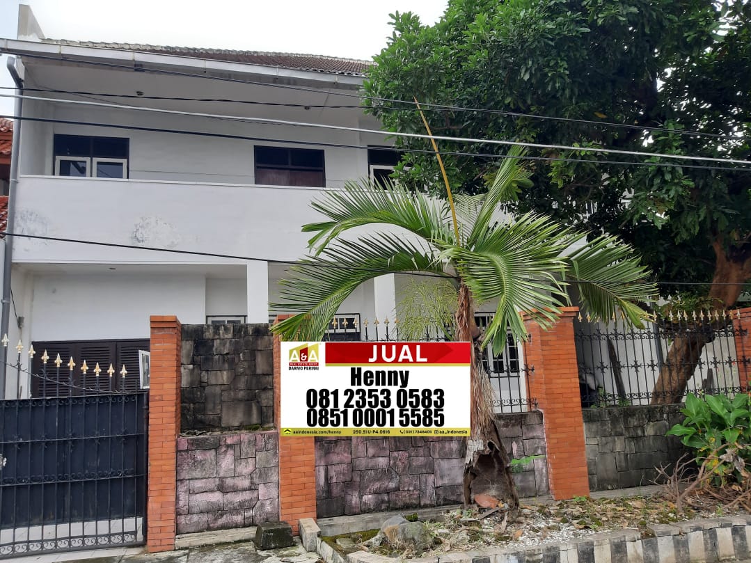 Jual Rumah 6 Kamar Tidur Kupang Indah Surabaya Barat - Image 1