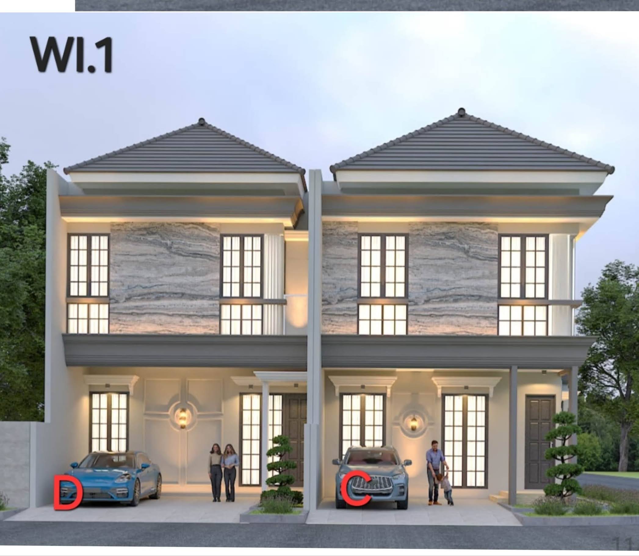 Jual Rumah Minimalis Taman Pondok Indah Surabaya Selatan - Image 1