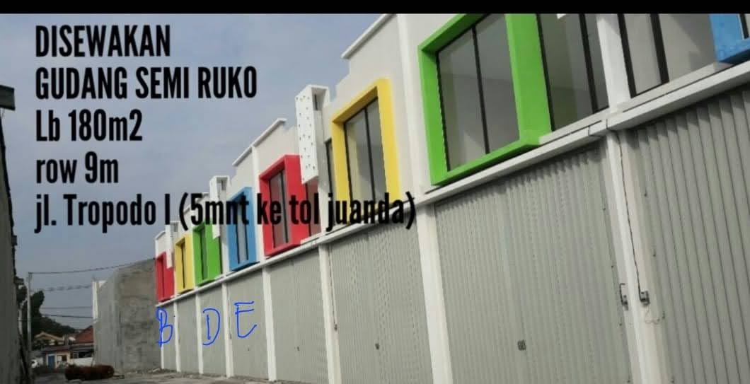 Disewakan Gudang Strategis di Tropodo Sidoarjo - Thumbnail 2