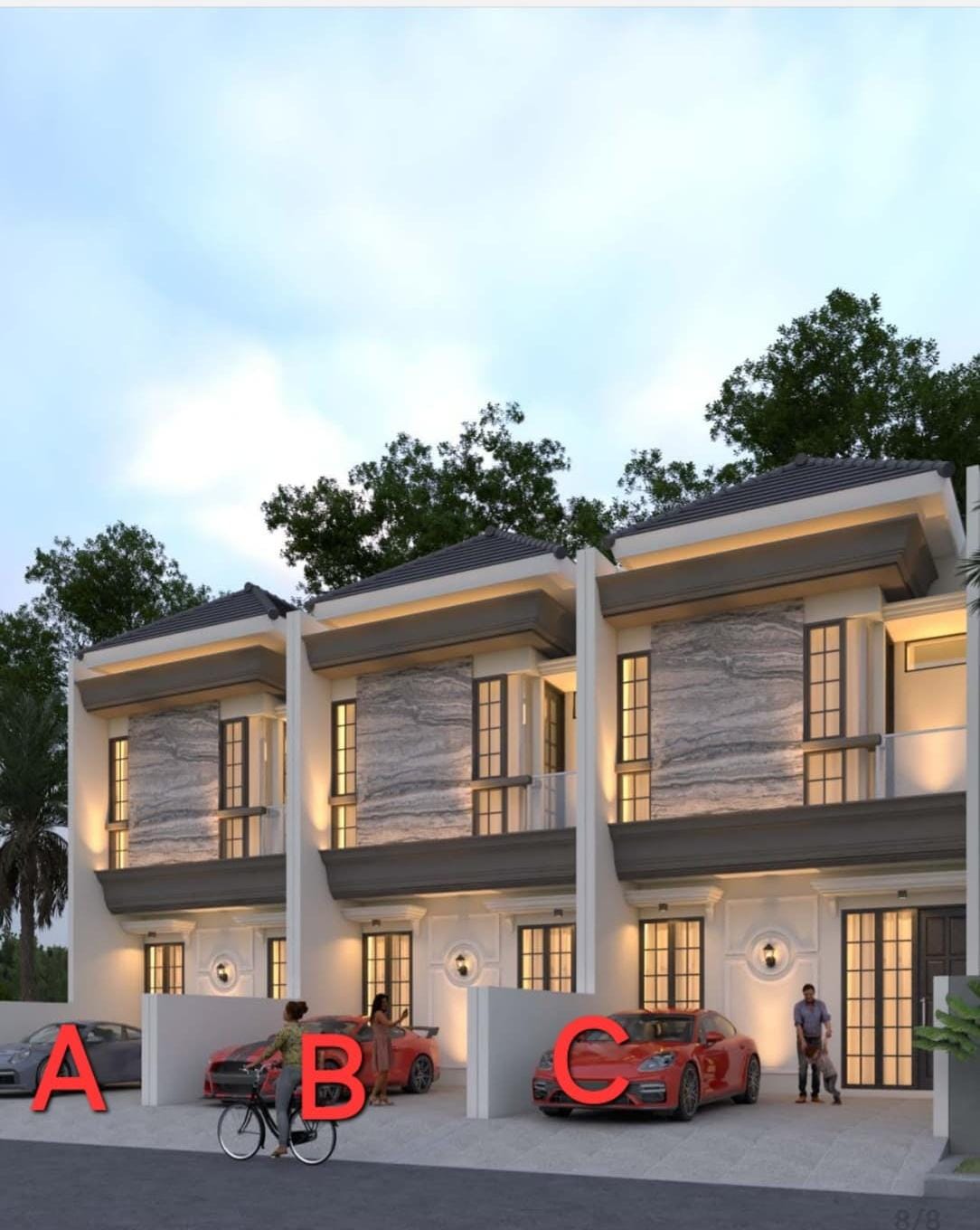 Jual Rumah Minimalis 2 Lantai di Baruk Barat Surabaya Timur - Thumbnail 2