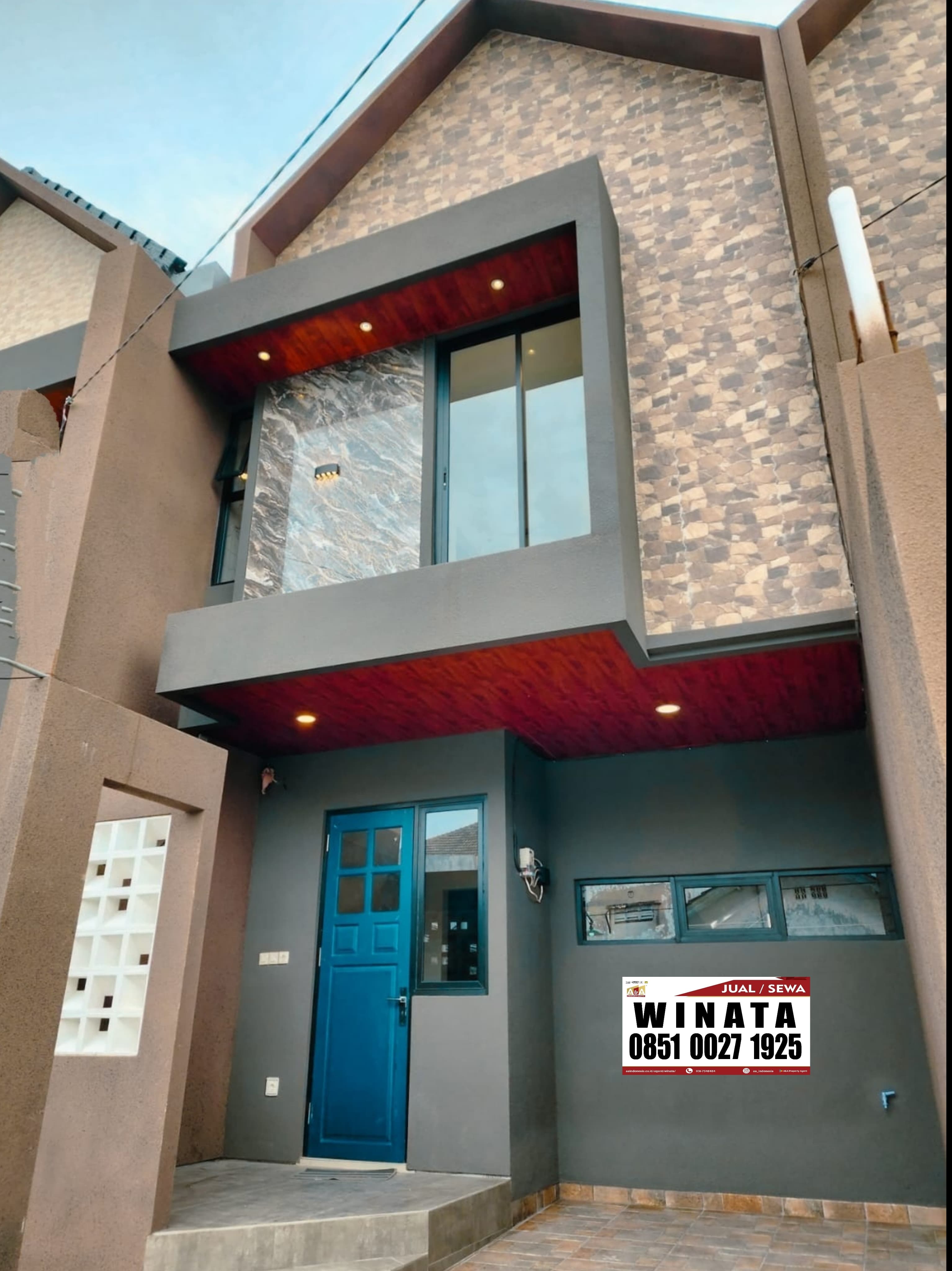 Dijual Rumah Baru 2 Lantai di Griya Mapan Sentosa Surabaya Timur - Image 1