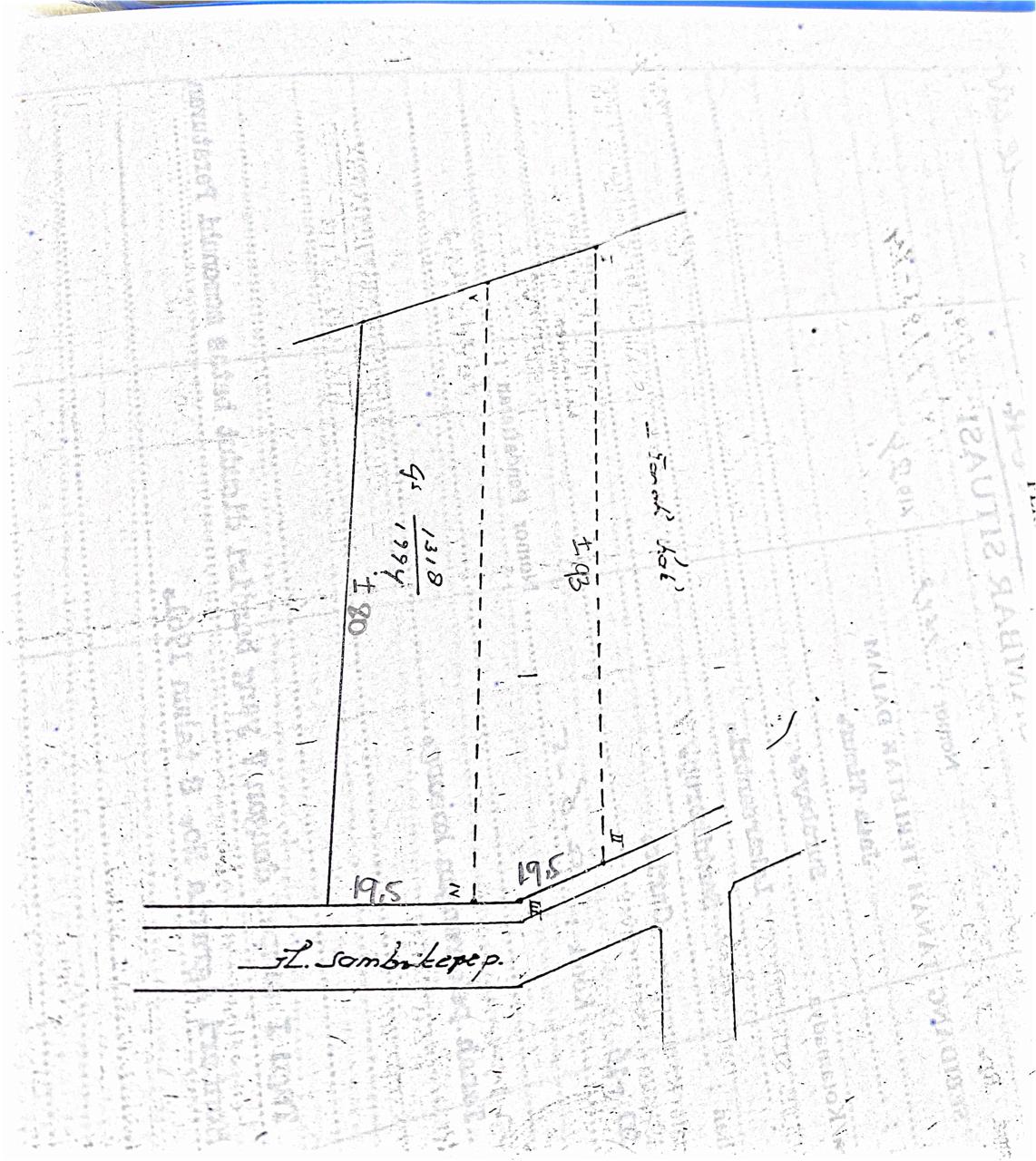 Dijual Tanah Luas Strategis Dekat Grand Eastwood Surabaya Barat - Image 1