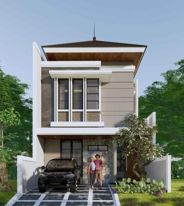Dijual Rumah Baru Minimalis Darmo Indah Surabaya Barat Dekat Margomulyo - Image 1