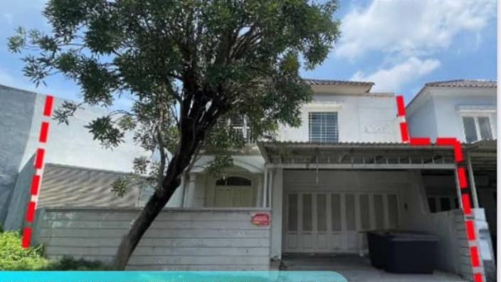 Dijual Lelang Rumah Mordern Minimalis di Wisata Bukit Mas 2 Surabaya Barat - Image 1