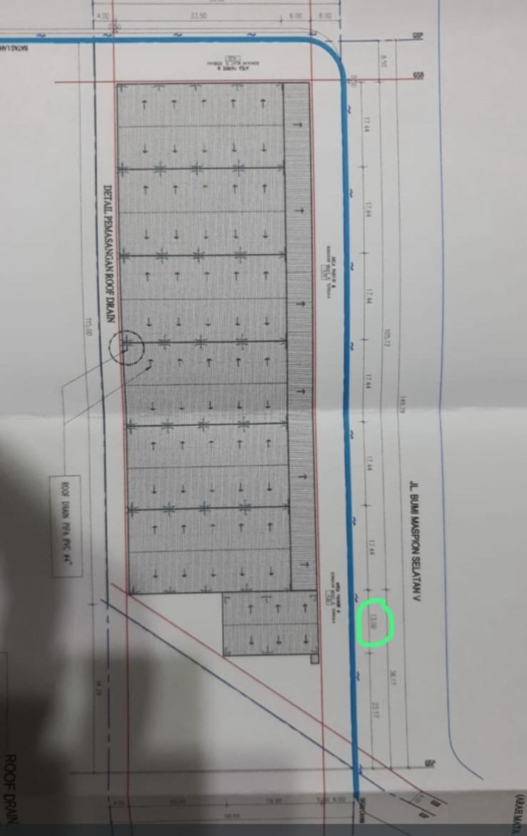 Disewakan Lahan Komersial Siap Pakai di Bumi Maspion Surabaya Barat - Image 1