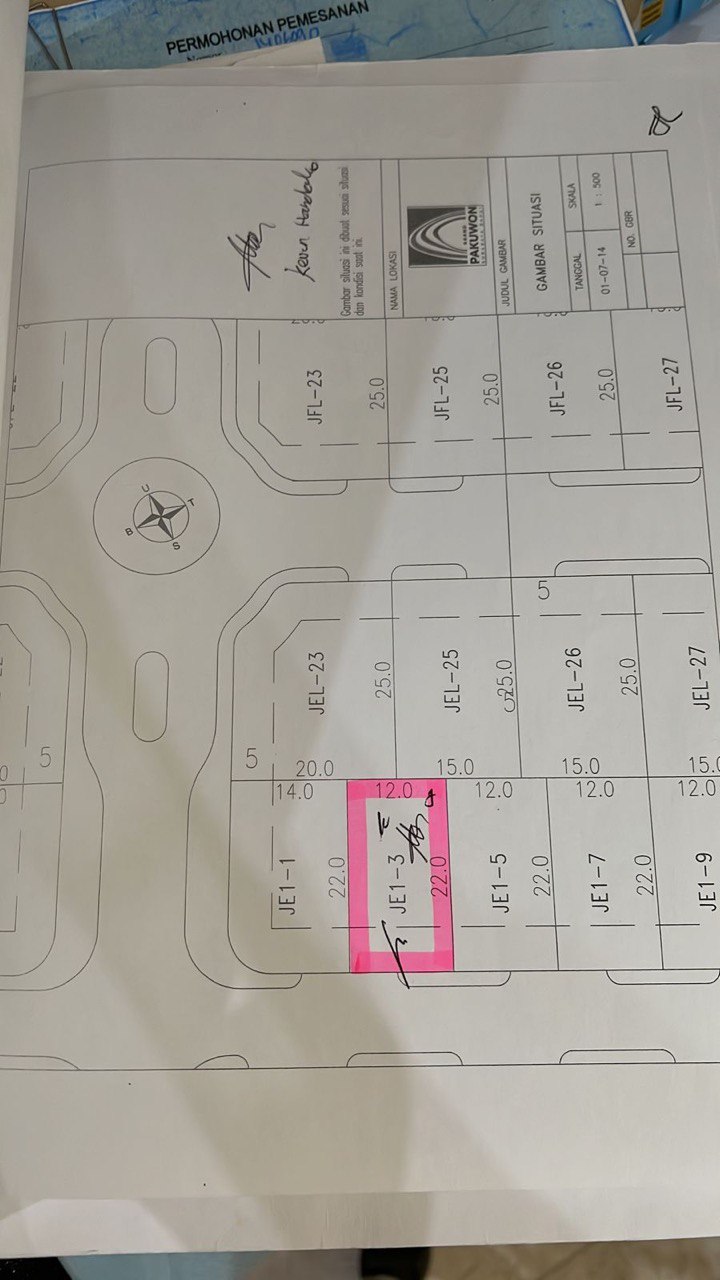 Dijual Tanah Siap Bangun Lokasi Strategis di Grand Pakuwon Canberra Surabaya Barat - Image 1