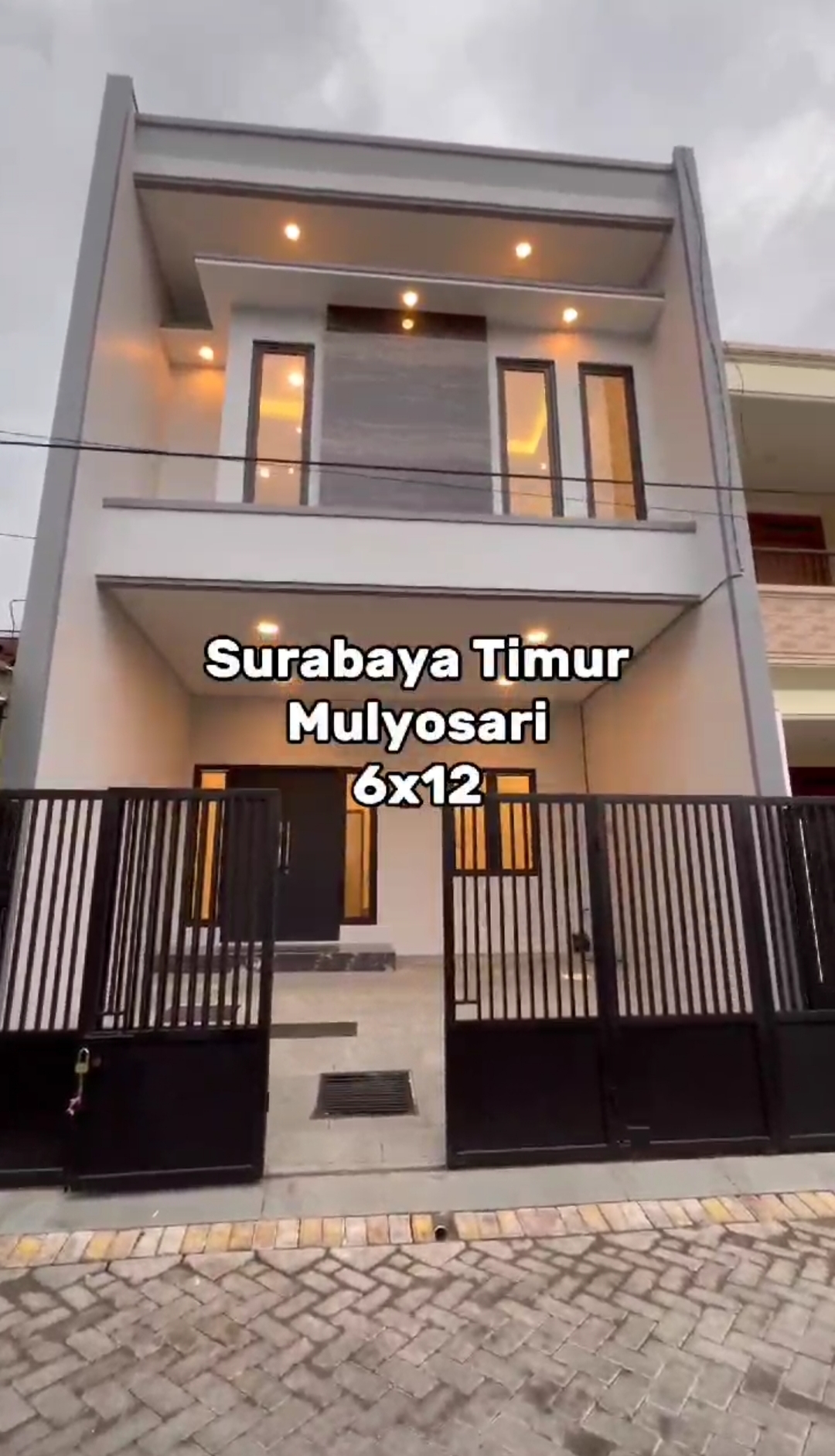 Dijual Rumah Baru Minimalis di Mulyosari Surabaya Timur - Image 1