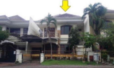 Jual Lelang Rumah Cocok Untuk Hunian/Investasi di Villa Bukit Mas Surabaya - Image 1